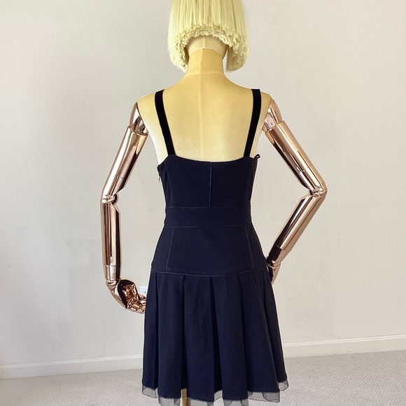 JUICY COUTURE Black Ponte Dress SZ 2 - Picture 3 of 5